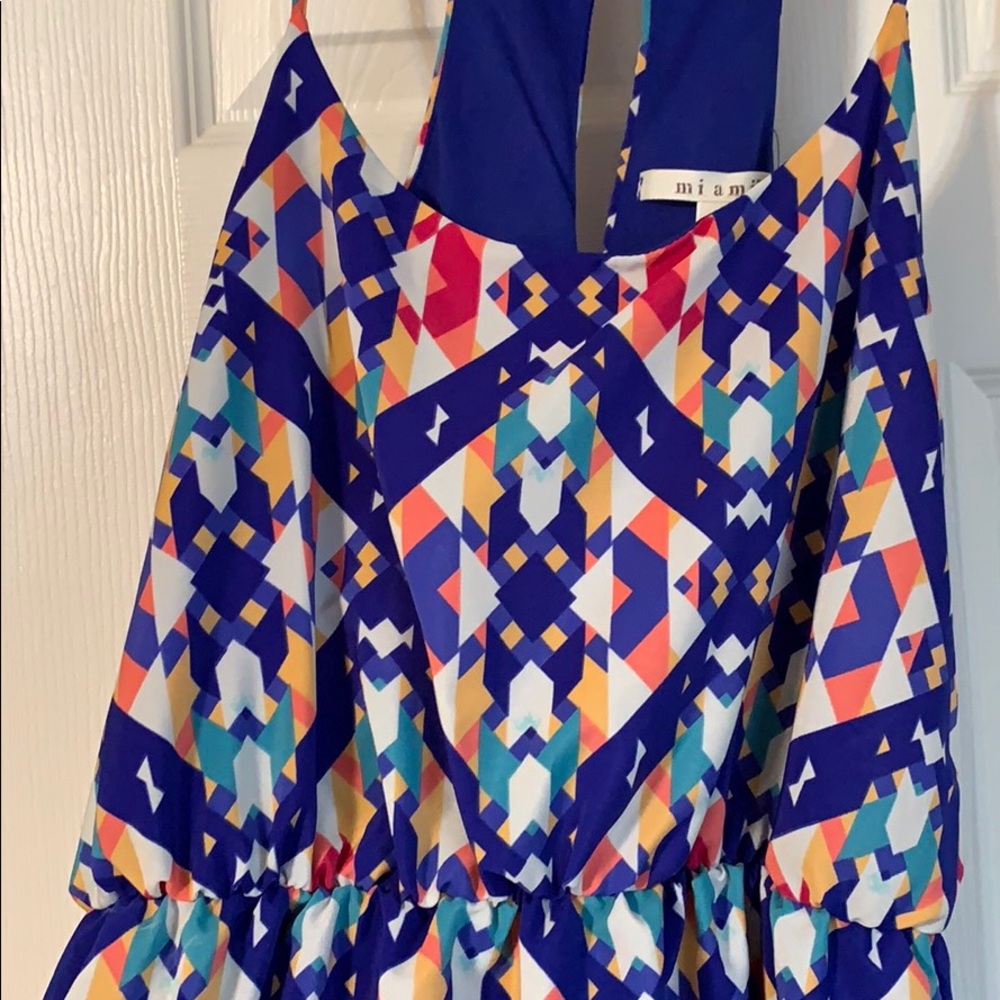 Aztec Print Miami Dress - Picture 2 of 3